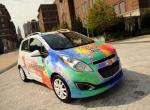 Chevrolet Spark The Color Run 2012 года